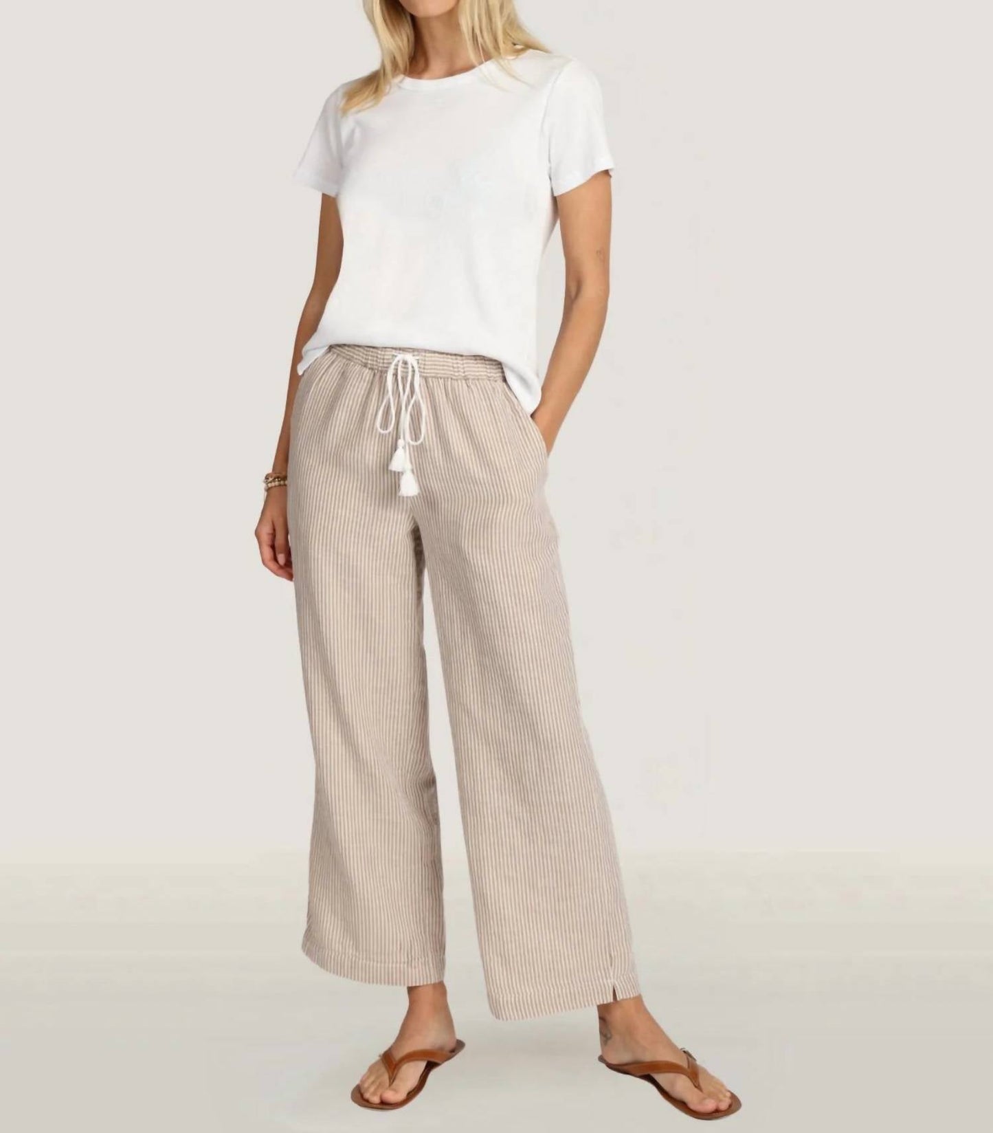 Dylan - Driftwood Cropped Pant