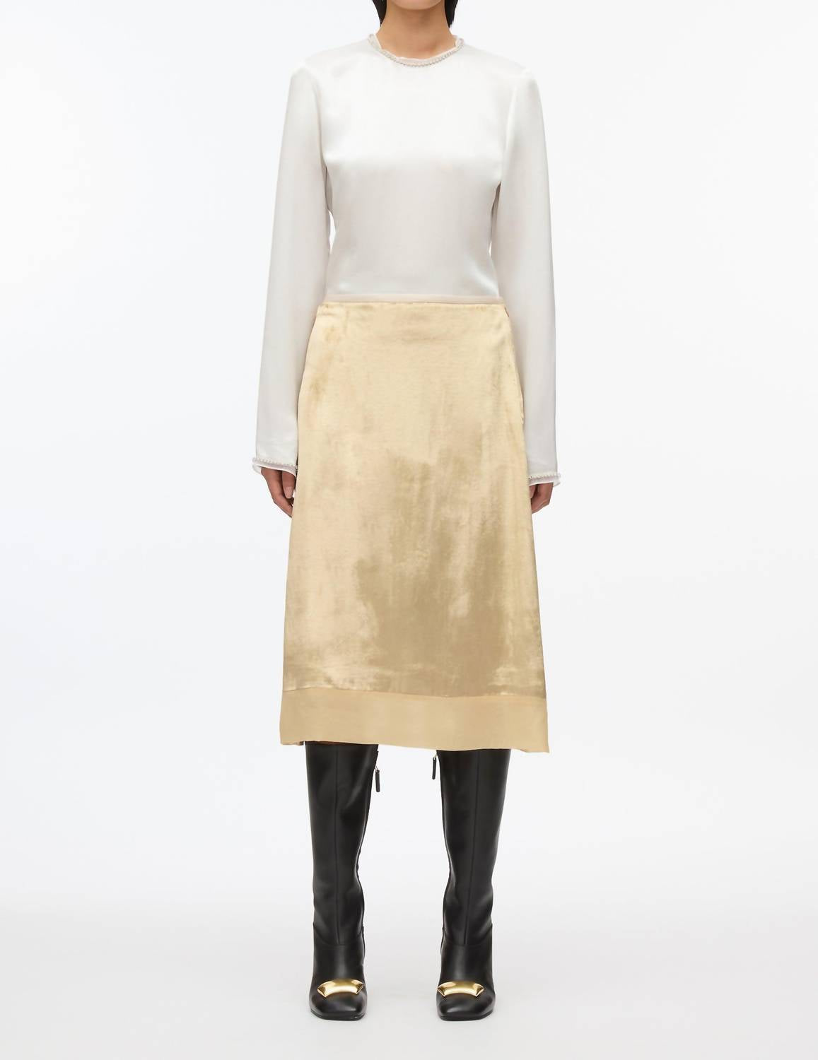 3.1 Phillip Lim - Velvet Slip Skirt