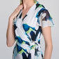 Joseph Ribkoff - A-line Wrap Dress