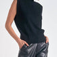 Elan - Sleeveless Mock Neck Sweater