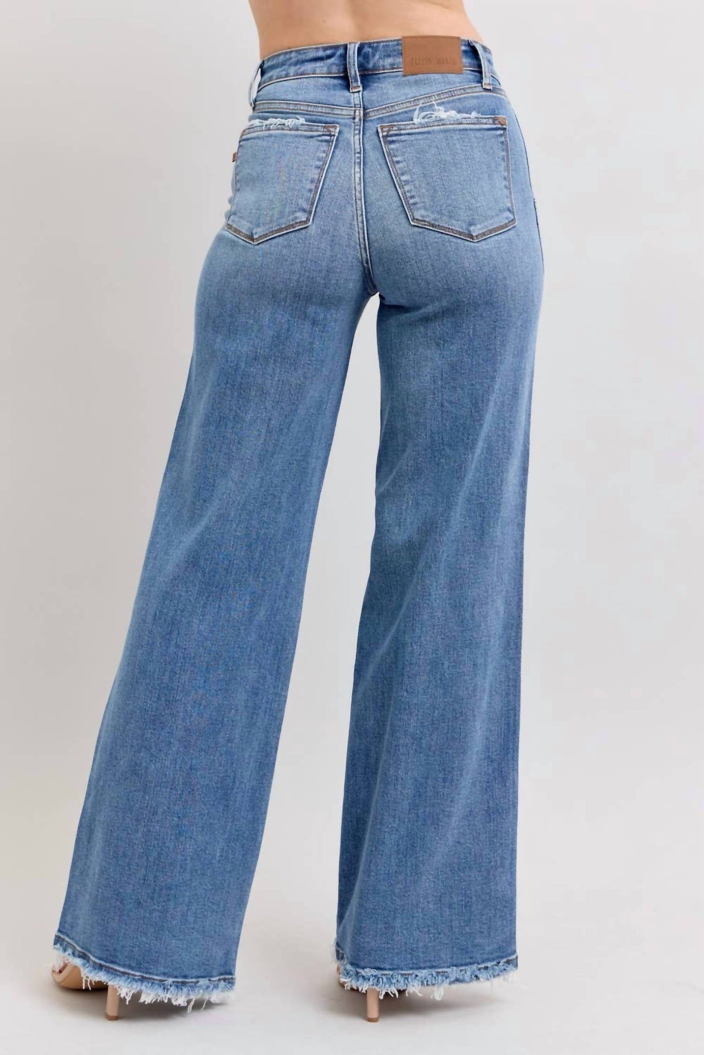 Judy Blue - High Rise Retro Wide Fit Jeans