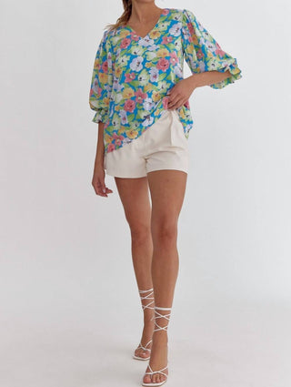 Introdução - Blusa Floral The Way I Do
