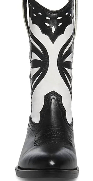 Steve Madden - Botas femininas Laredo-m Western Cowboy com salto