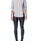 Lblc The Label - Iris Stripe Button Up Shirt