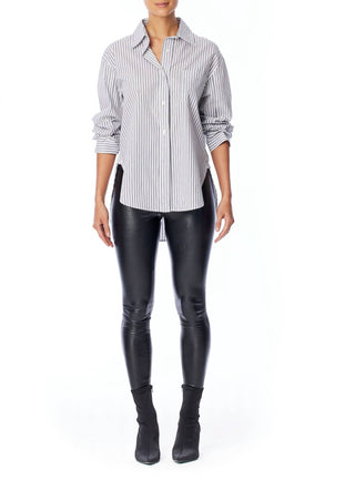 Lblc The Label - Camisa listrada com botões e íris