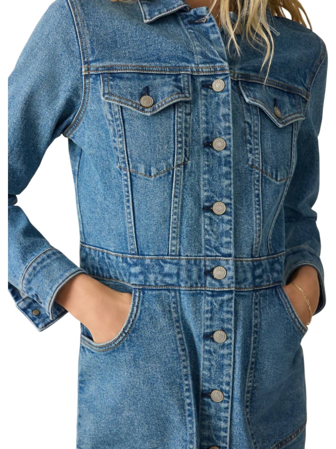 Faherty - Denim Michelle Dress