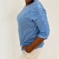 Elliott Lauren - Hannah Crew Neck Ruched Sleeve Tee