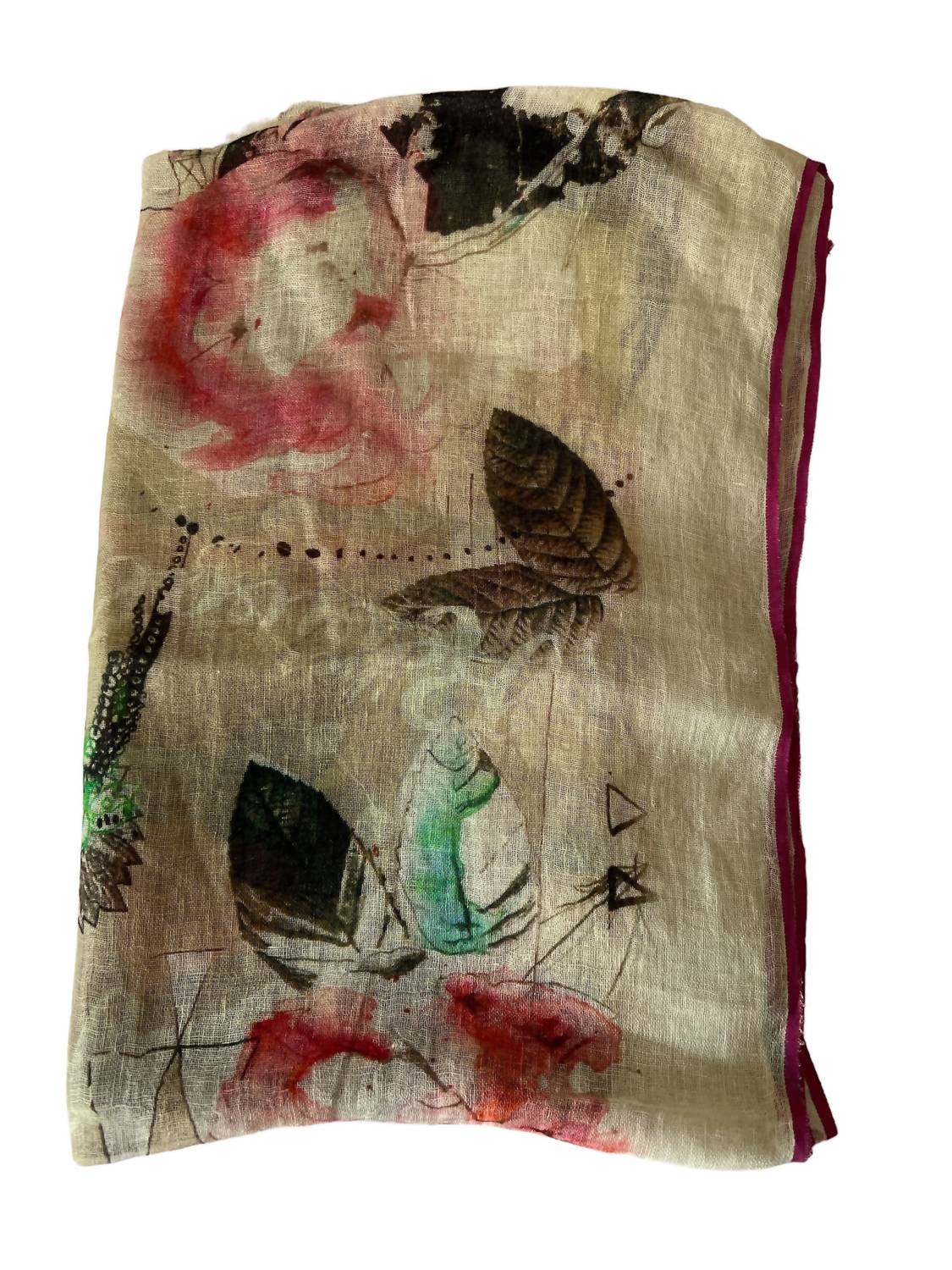 The Gray Crab - Women's Linen Scarf