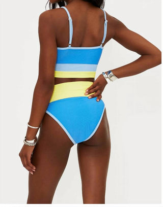 Beach Riot - Emmy Marina Blue Bikini Bottom