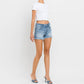 Vervet By Flying Monkey - HIGH RISE FRAYED SHORTS