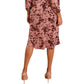 Gilli - Faux Wrap Midi Dress