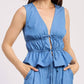 En Saison - Sleeveless Double Tie Top