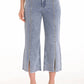 Frank Lyman - Cropped Wide Leg Jeans