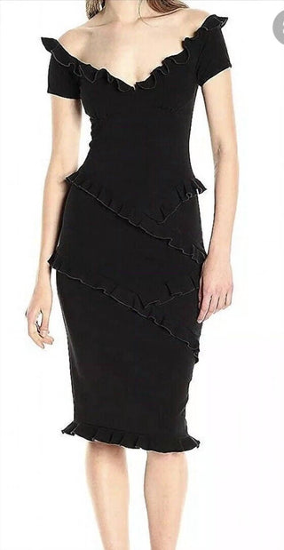 Nicole Miller - Ruffled Demi Dress