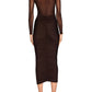 Ser.O.Ya - Levina Mesh Midi Dress