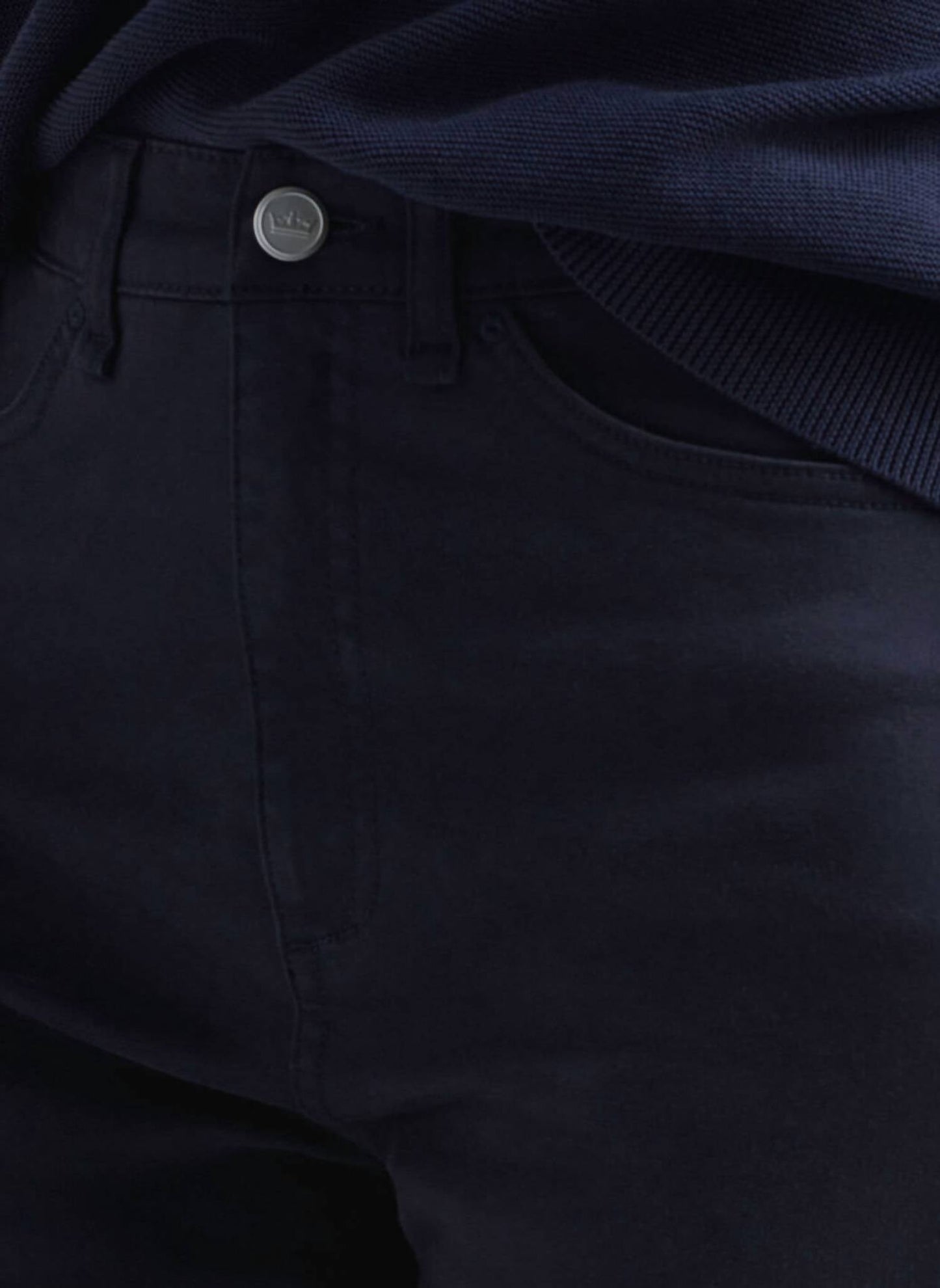 Peter Millar - Calça Karlie Stretch Cetim Cintura Alta