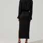 Astr - Satin Shirt Dress