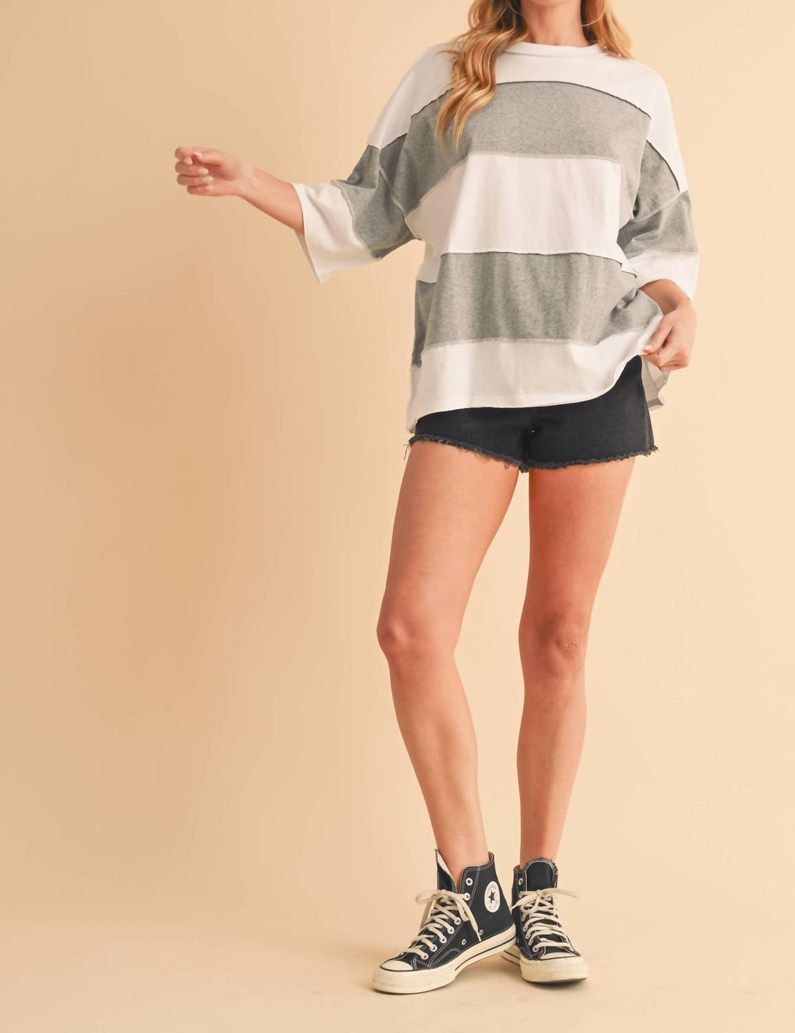 Aemi + Co - Polly Color Block Top
