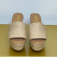 Mars Sky Shoes - Jute Braided Wedge