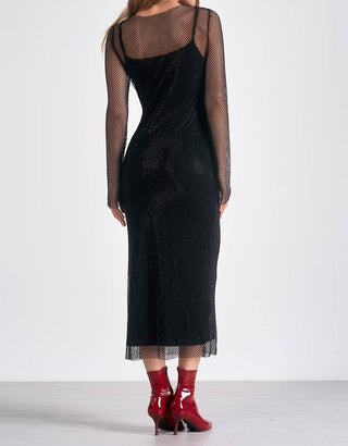 Elan - Vestido Midi Raven