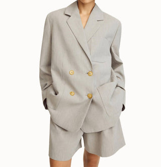 Por Malene Birger - Blazer trespassado Railey