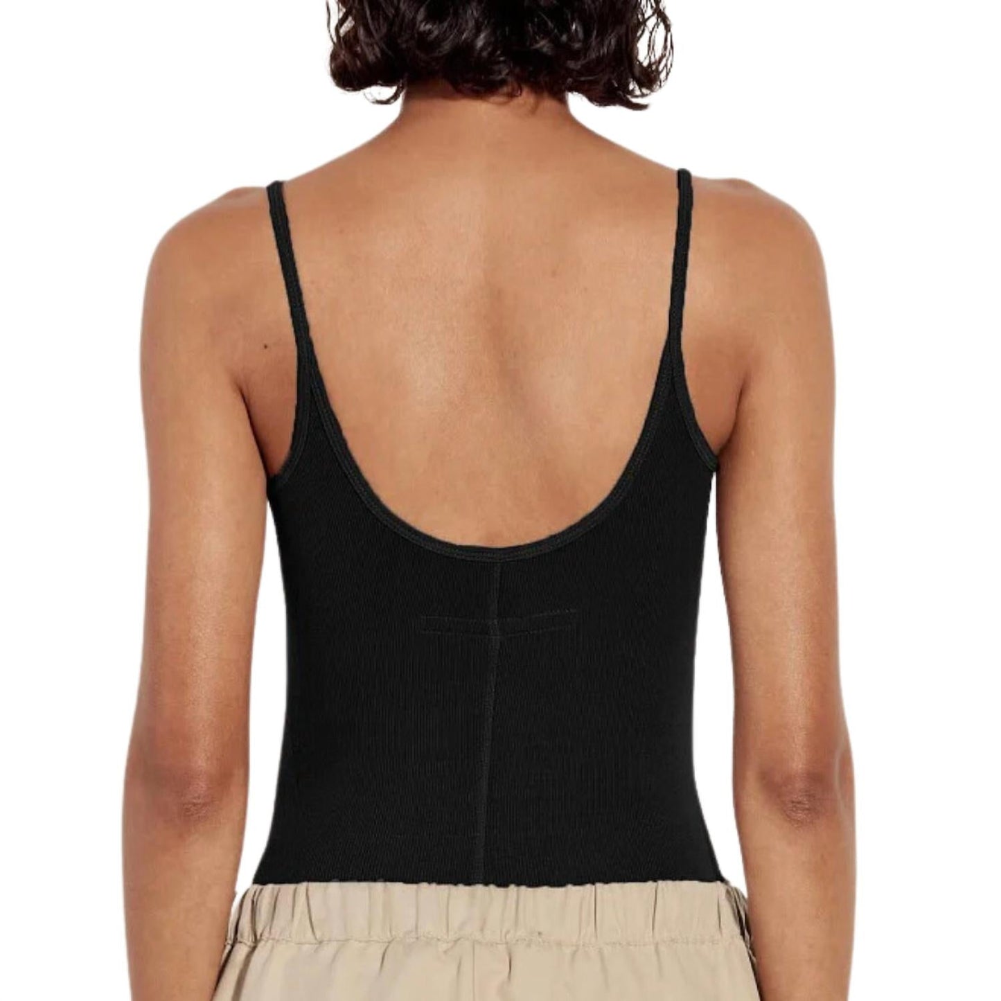 Enza Costa - Stretch Silk Knit Rib Essential Tank