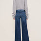 Dl1961 - Women'S - Hepburn Wide Leg Mid Rise Jeans