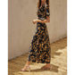 Dress Forum - Flutter Sleeve Satin Maxi Dress