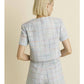 Aureum - Edina Tweed Cropped Jacket And Skort Set