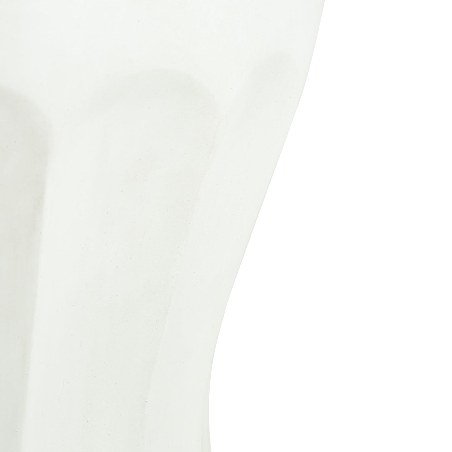 Outdoor Round Concrete Antique White Side Table