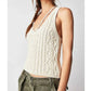 Free People - High Tide Scoopneck Cable Tank Top