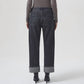 Agolde - Fran High Rise Wide Leg Cuffed Jeans