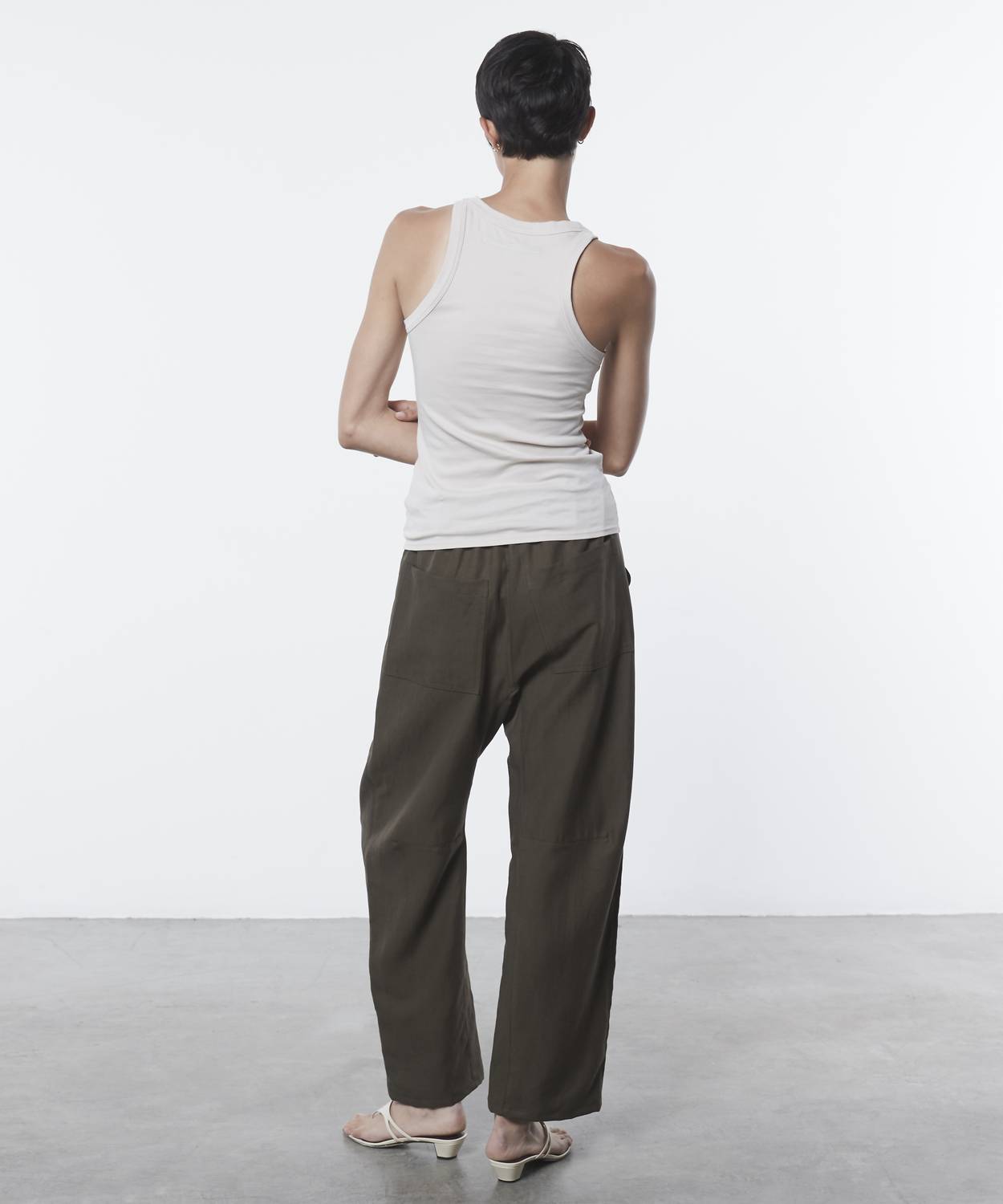 Enza Costa - SUPIMA COTTON BOLD SHEATH TANK