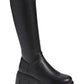 Steve Madden Tero Chunky Knee High Platform Boot - Black
