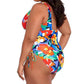 Ralph Lauren - Plus Size Side-shirred One Piece Swimsuit
