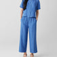 Eileen Fisher - Washed Organic Linen Délavé Wide-leg Pant
