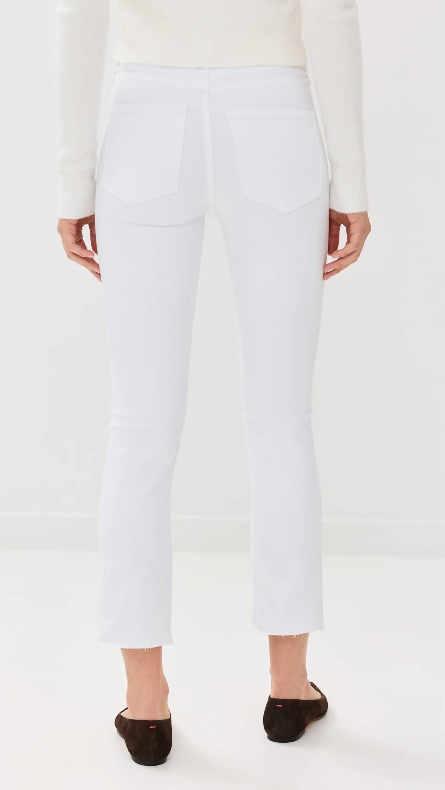 Veronica Beard - Carly Kick Flare Raw Hem Jeans