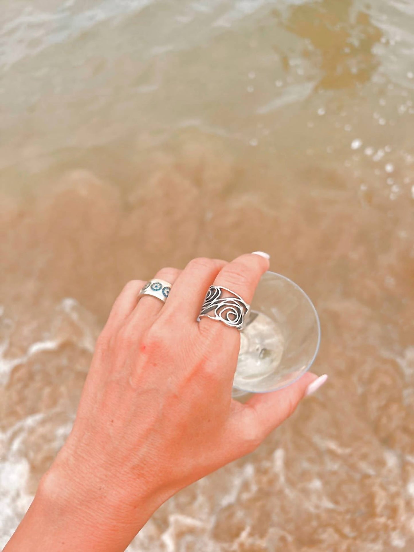 Avenue Chic - Women's Rose Ring