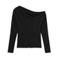 A.L.C. - Piper Satin Off The Shoulder Top