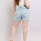 Judy Blue - High Rise Mid Length Dad Denim Short
