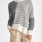 Elan - Mara Striped Sweater