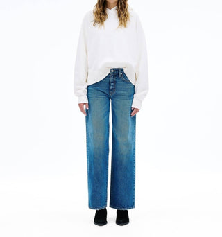 Slvrlake - Jazmine Mid Rise Straight Leg Jeans