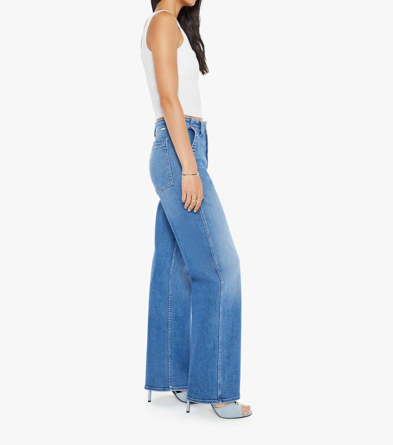 Mother - The Major Prep Zip Sneak Jeans