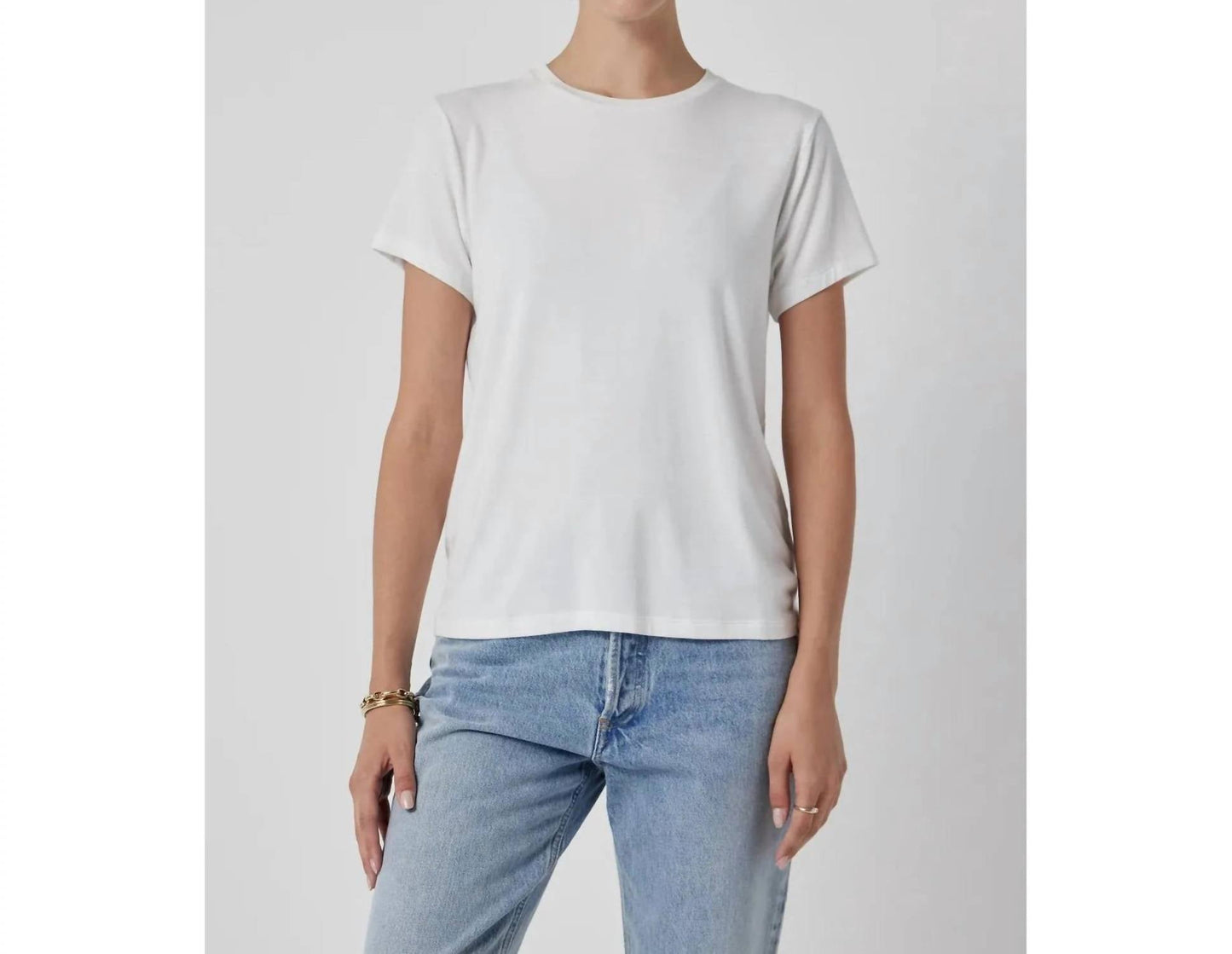 Velvet By Graham & Spencer - Solana Modal Jersey Short Sleeve Tee