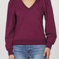 Another Love - Sammi V Neck Sweatshirt