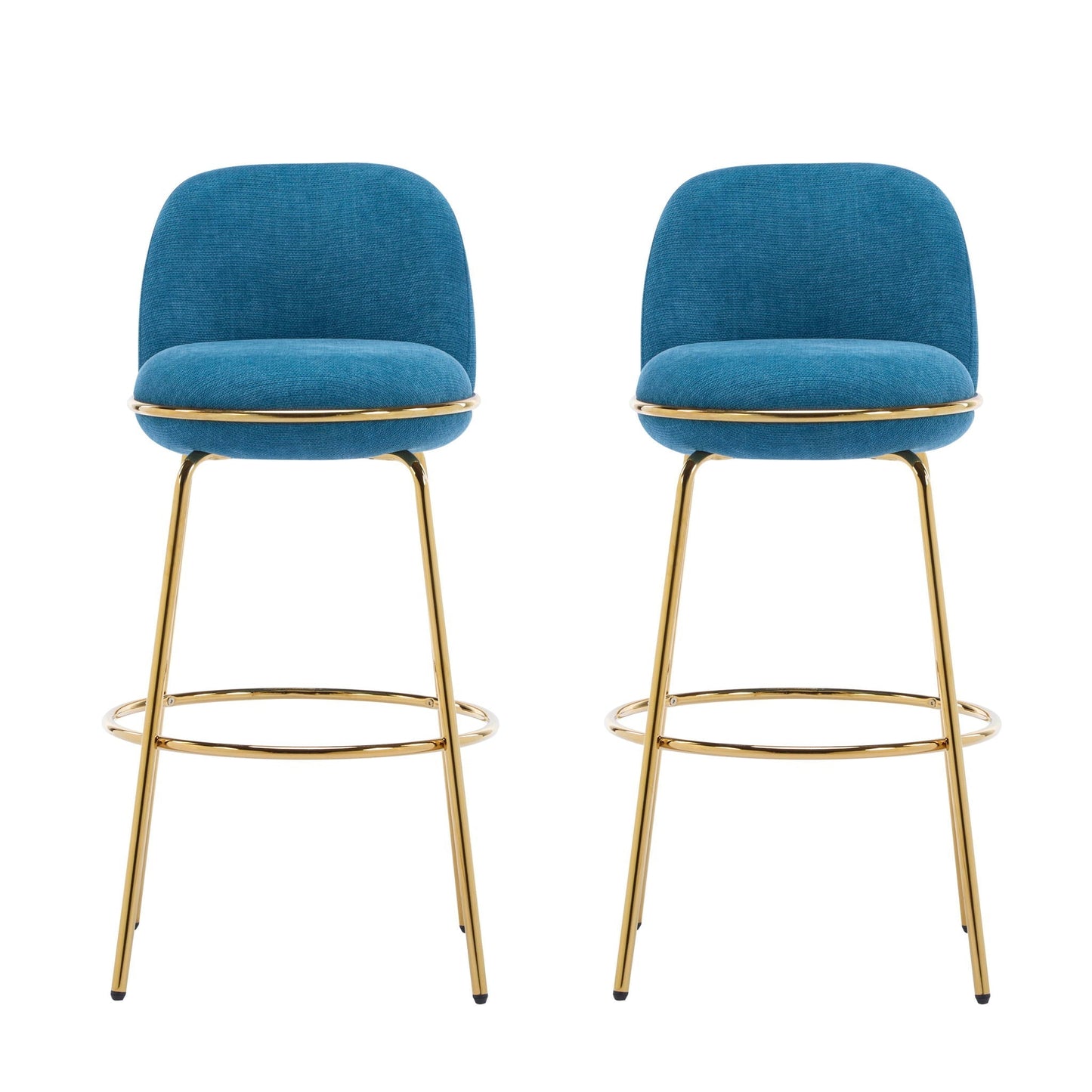 Rio Claro Indoor Upholstered Barstool Set of 2