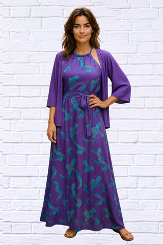 Diva Usa - Sibella Maxi Chiffon Dress