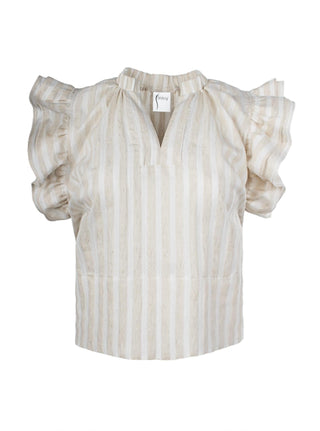 Finley - Remy Natural Stripe Top