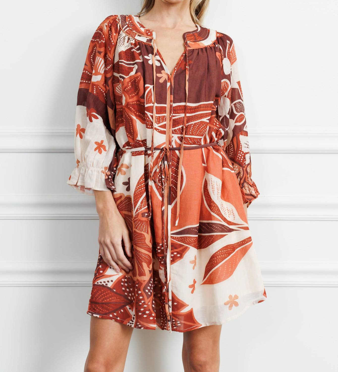 Ciebon - Christy Printed Mini Dress