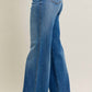 Judy Blue - All Chewed Up Wide Leg Jean